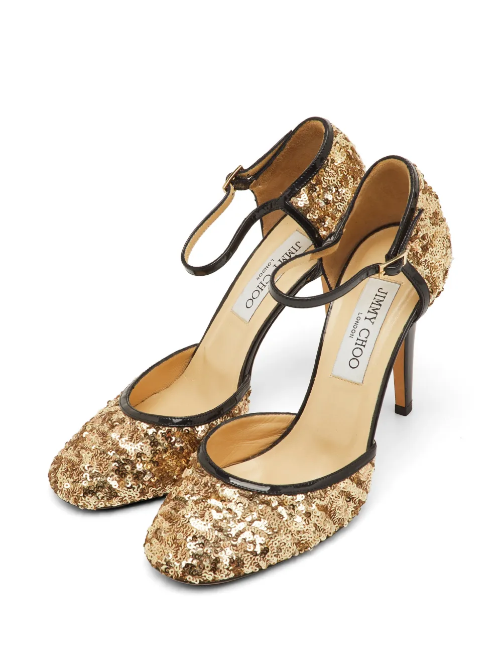 Jimmy Choo Pre-Owned Tessa heeled pumps - Gold