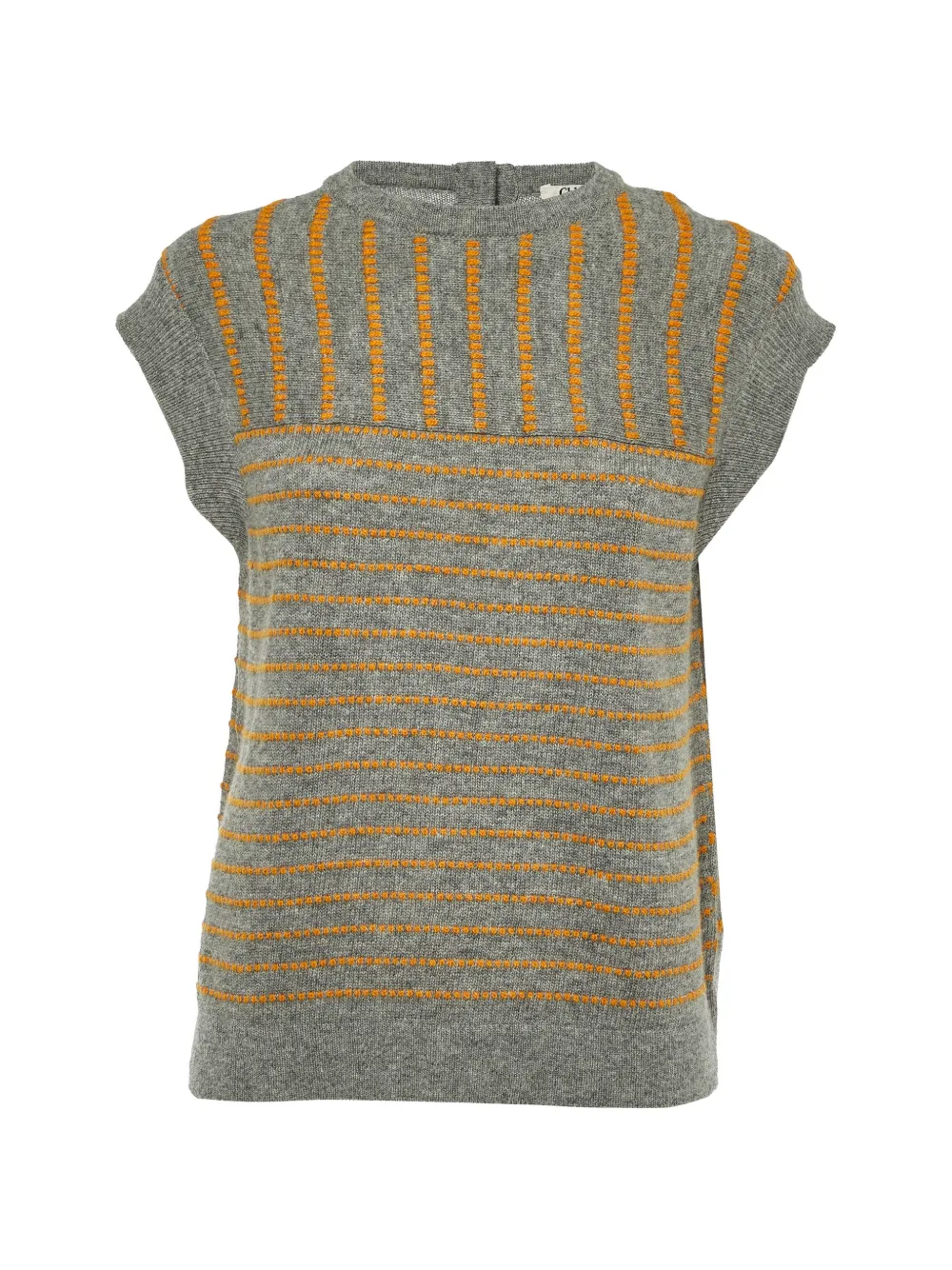 Chloé Pre-Owned sleeveless knit sweater - Grigio