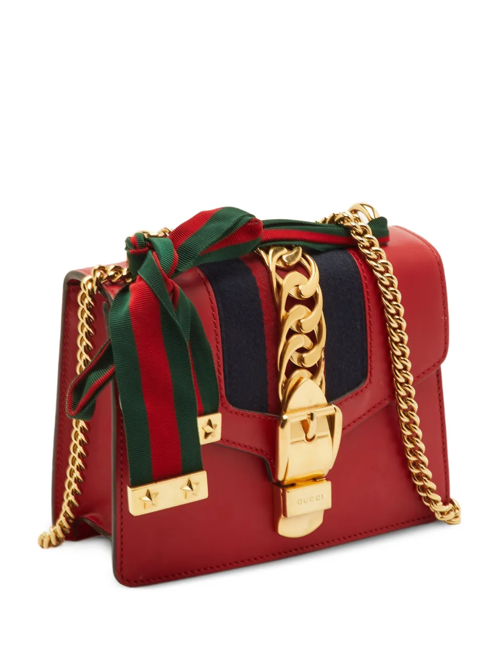 Gucci Pre-Owned mini Sylvie Web shoulder bag - Rot