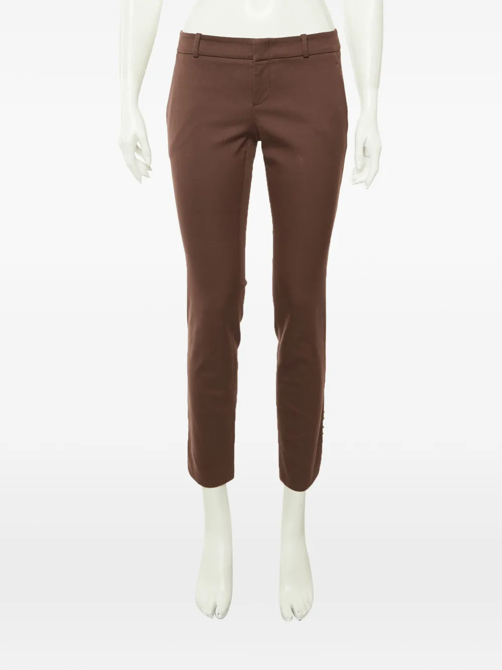 Gucci Pre-Owned tapered-leg trousers - Braun