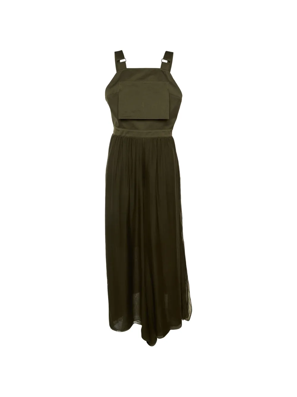 Max Mara Sfilata overlay jumpsuit - Verde