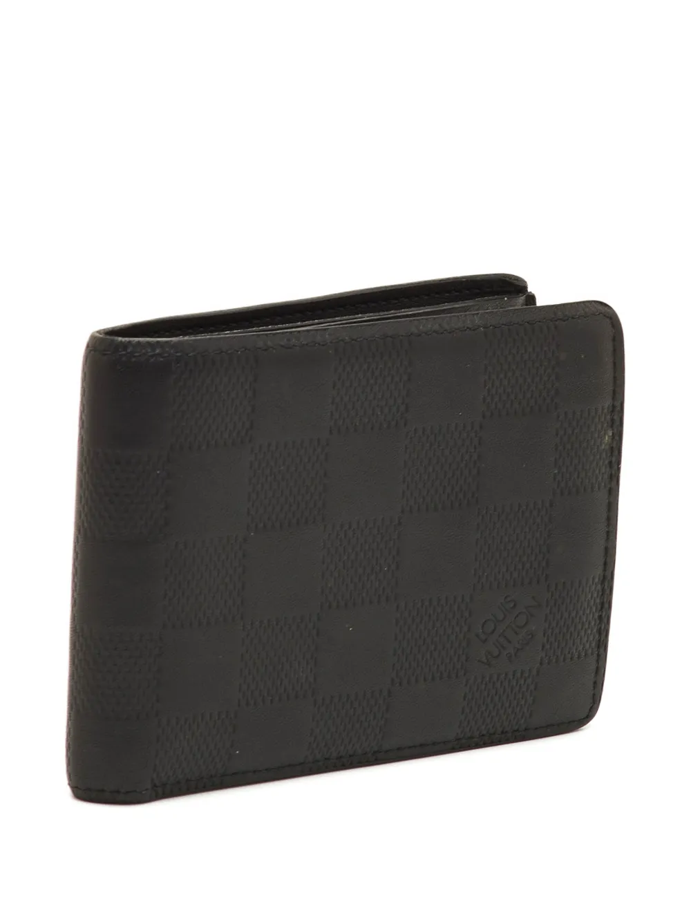 Louis Vuitton Pre-Owned Damier Infini Slender bifold wallet - Nero