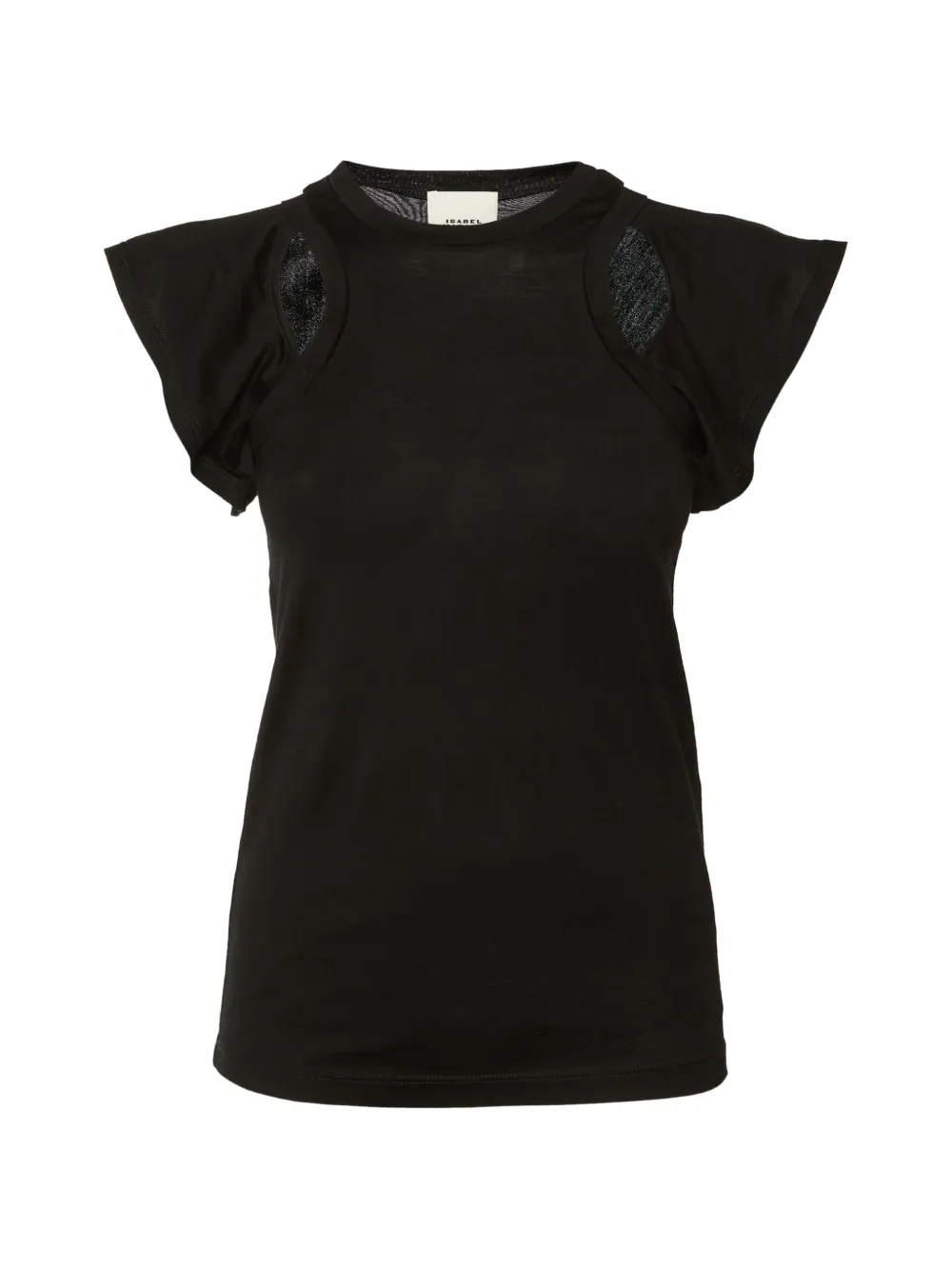 ISABEL MARANT Faly cut-out T-shirt - Nero