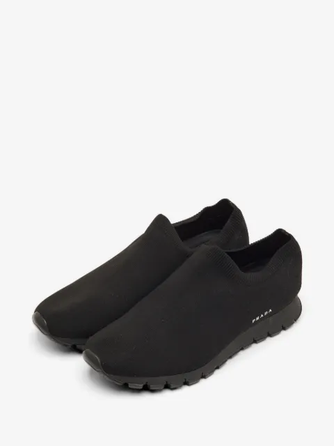 Prada Pre-Owned Klassische Slip-On-Sneakers
