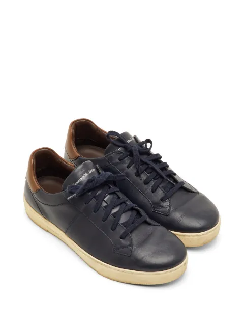 Ermenegildo Zegna Vintage leather sneakers