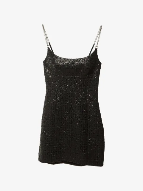 Pre-Owned Alexander Wang robe courte à bretelles en chaîne