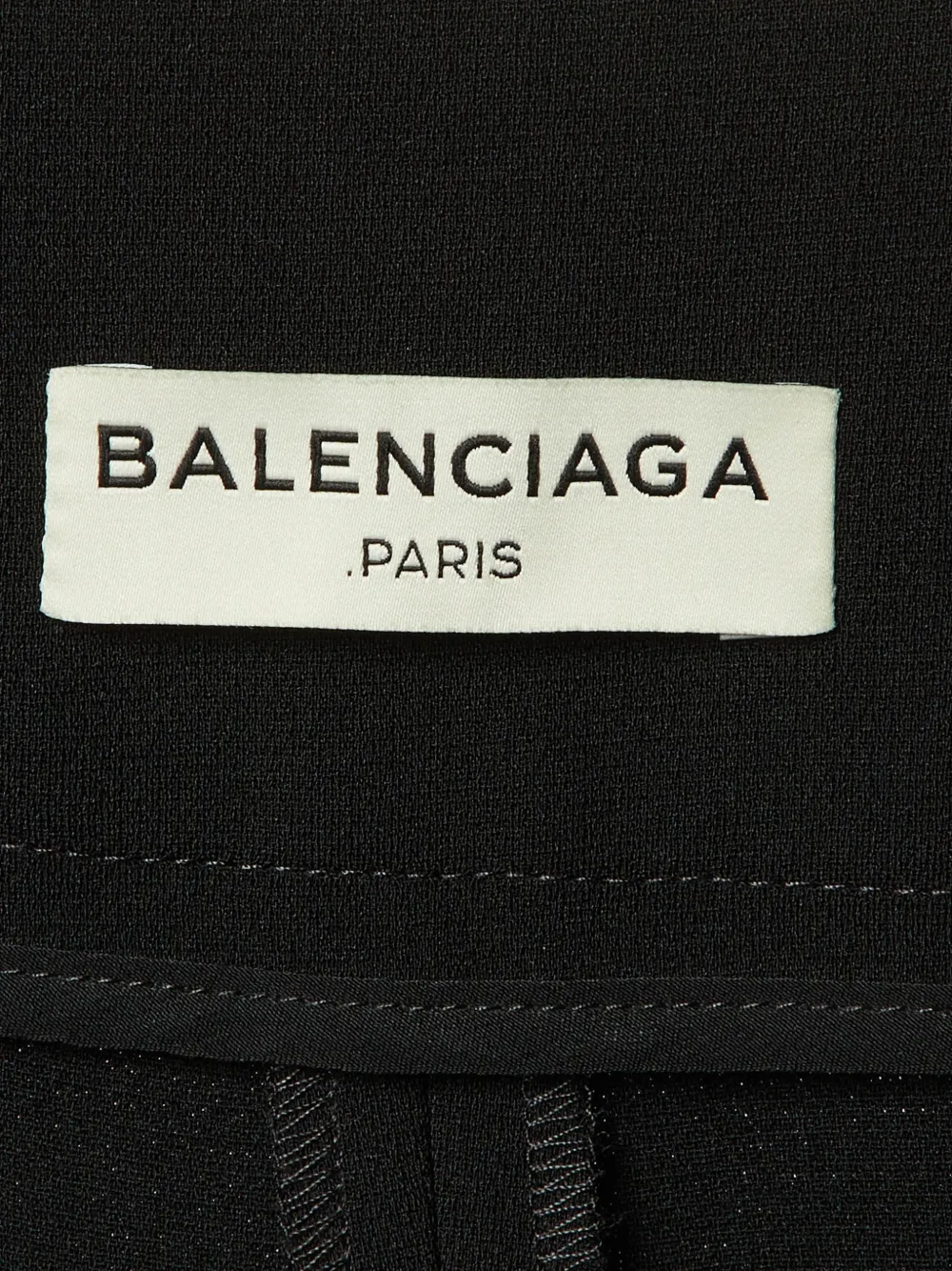 Balenciaga Pre-Owned Crêpe broek Zwart