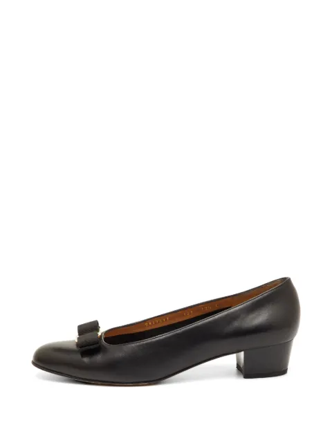 Ferragamo Pre-Owned zapatillas Vara Bow