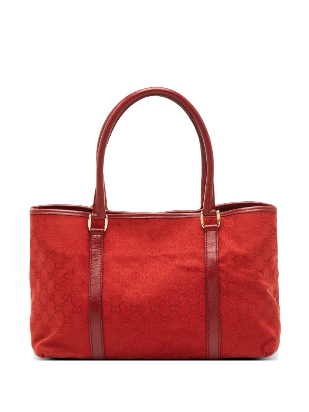 Gucci Pre-Owned GG canvas tote bag - Rosso