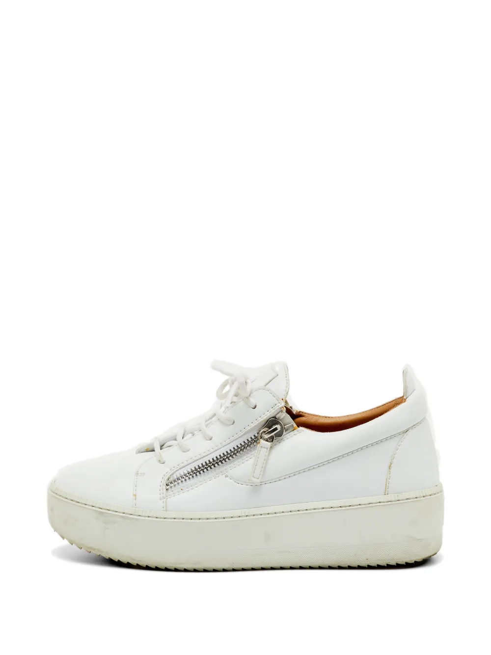 Giuseppe Zanotti Vintage Frankie low-top platform sneakers - Weiß