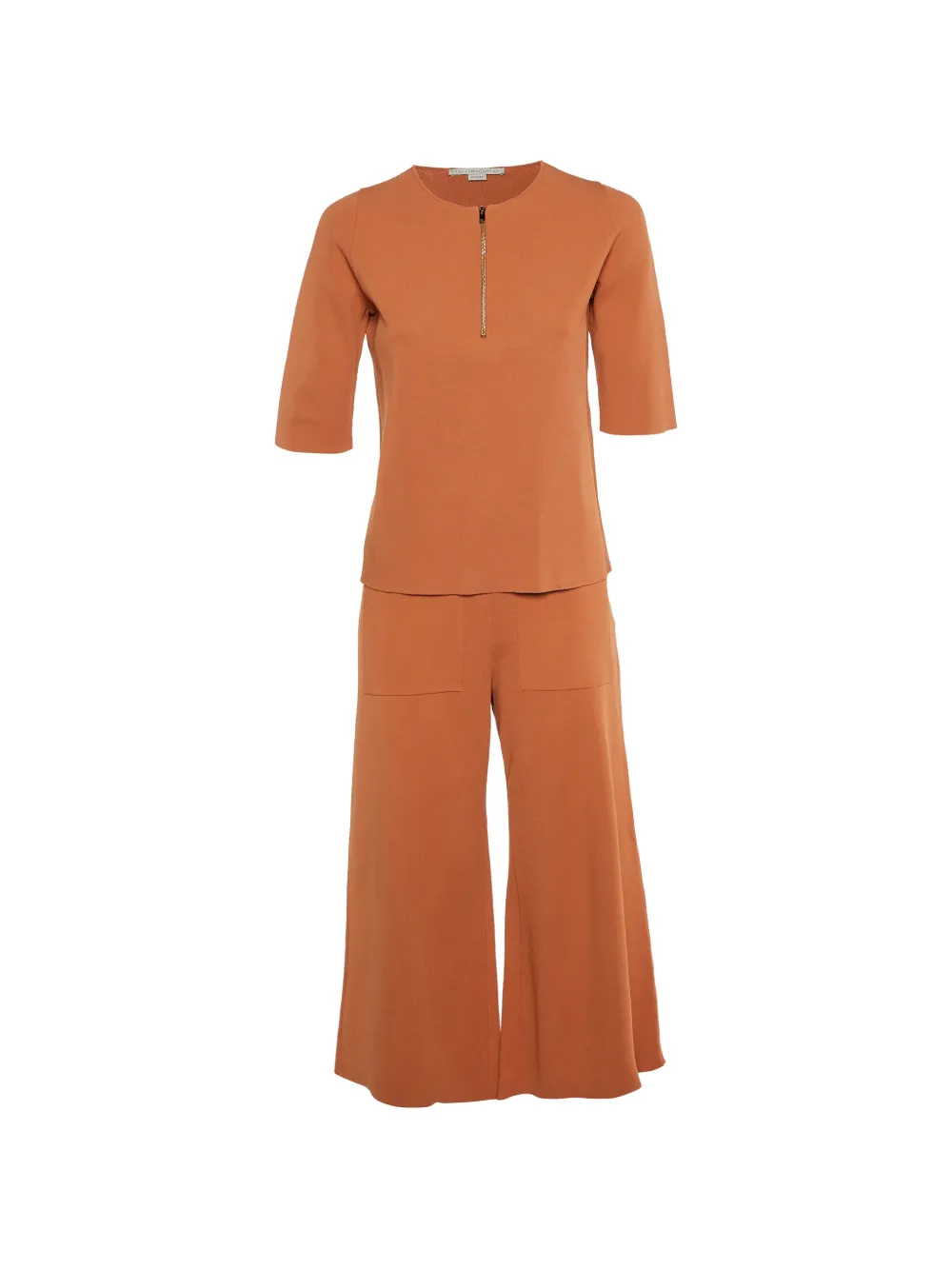 Stella McCartney Pre-Owned jersey culottes set - Arancione