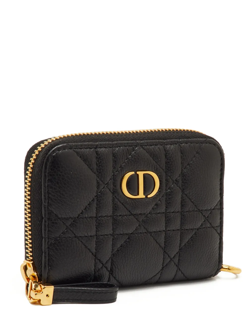 Christian Dior Pre-Owned 2020 Caro Cannage wallet - Black
