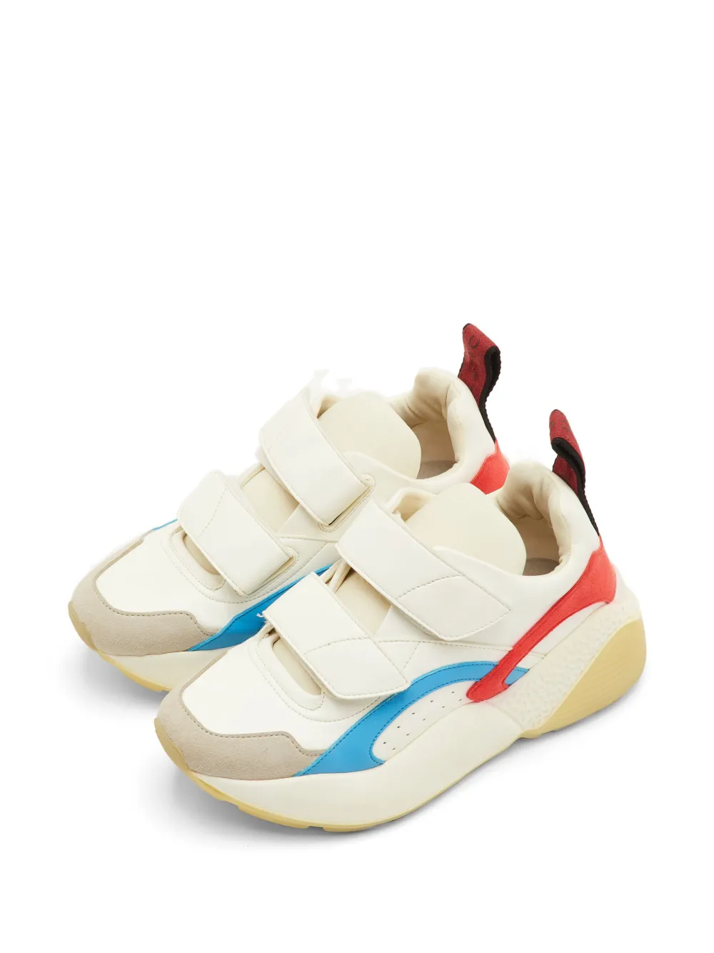 Stella McCartney Pre-Owned Eclypse touch-strap sneakers - Toni neutri