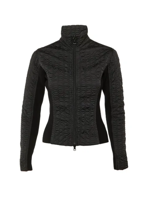 Giorgio Armani Pre-Owned knit-panel jacket
