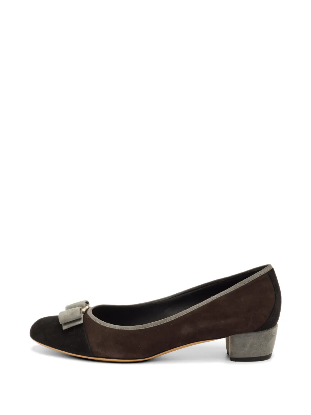 Ferragamo Pre-Owned Vara bow pumps - Mehrfarbig