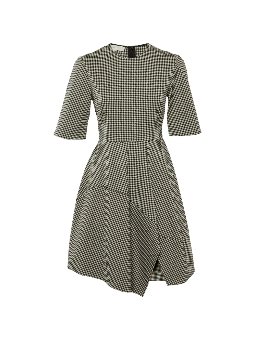 Stella McCartney Pre-Owned houndstooth midi dress - Toni neutri