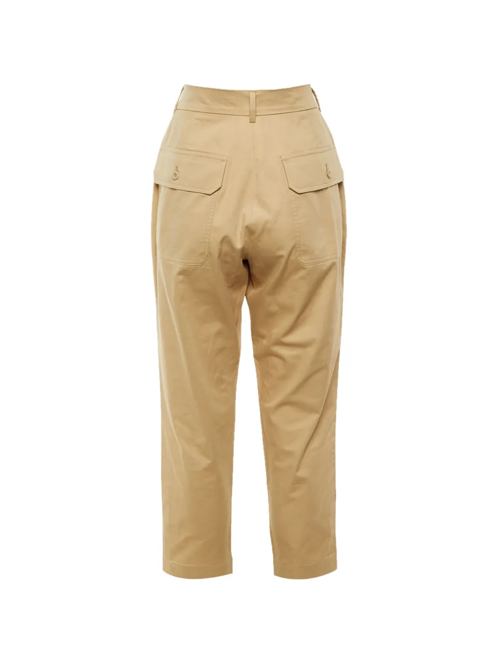Weekend Max Mara Broek met toelopende pijpen Beige