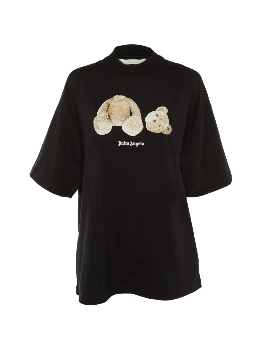 Palm Angels T-Shirt mit grafischem Print - Schwarz