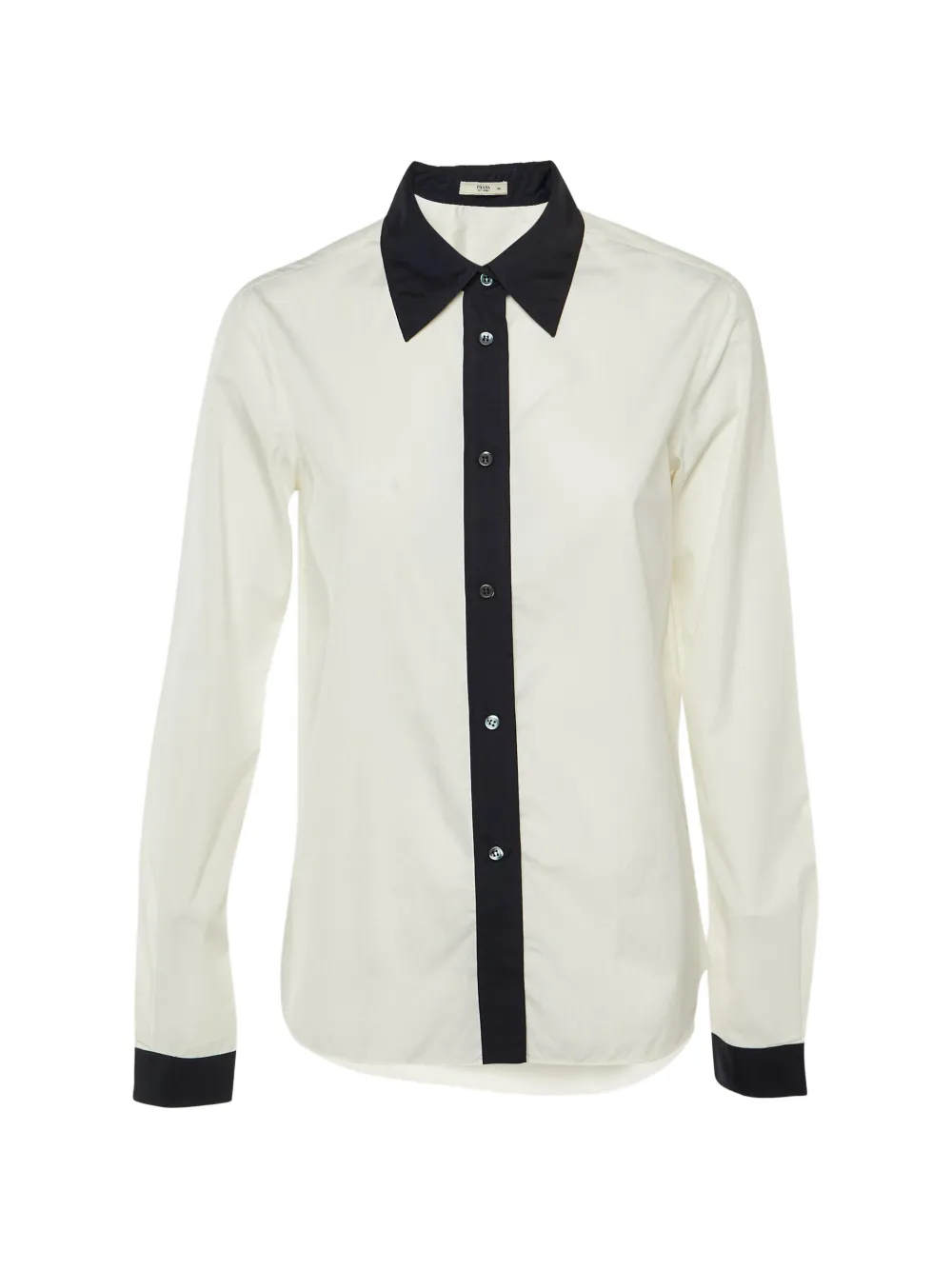 Prada Pre-Owned long sleeve shirt - Bianco