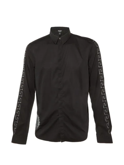 Versace Pre-Owned camisa con bordado Greca