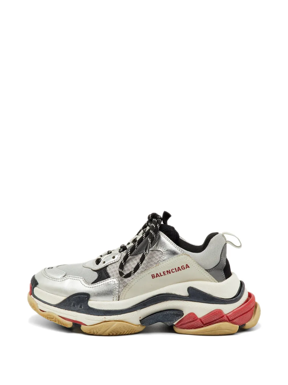 Balenciaga Pre-Owned Triple S sneakers - Argento