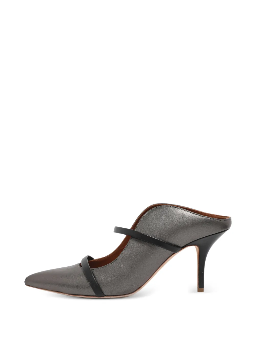 Malone Souliers Maureen pointed-toe mules - Grigio