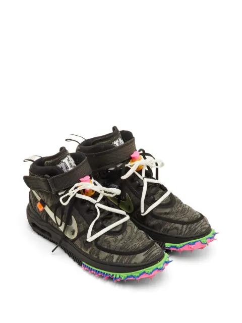 Off-White Pre-Owned x Nike Force 1 Mid hi-top sneakers
