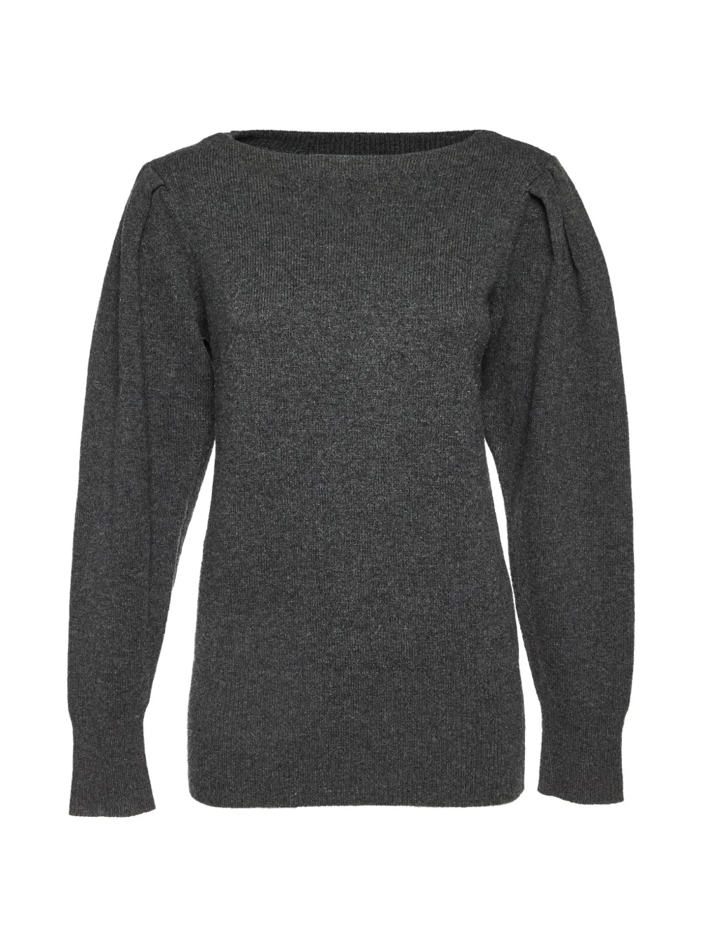 MARANT ÉTOILE puff-sleeve sweater - Nero