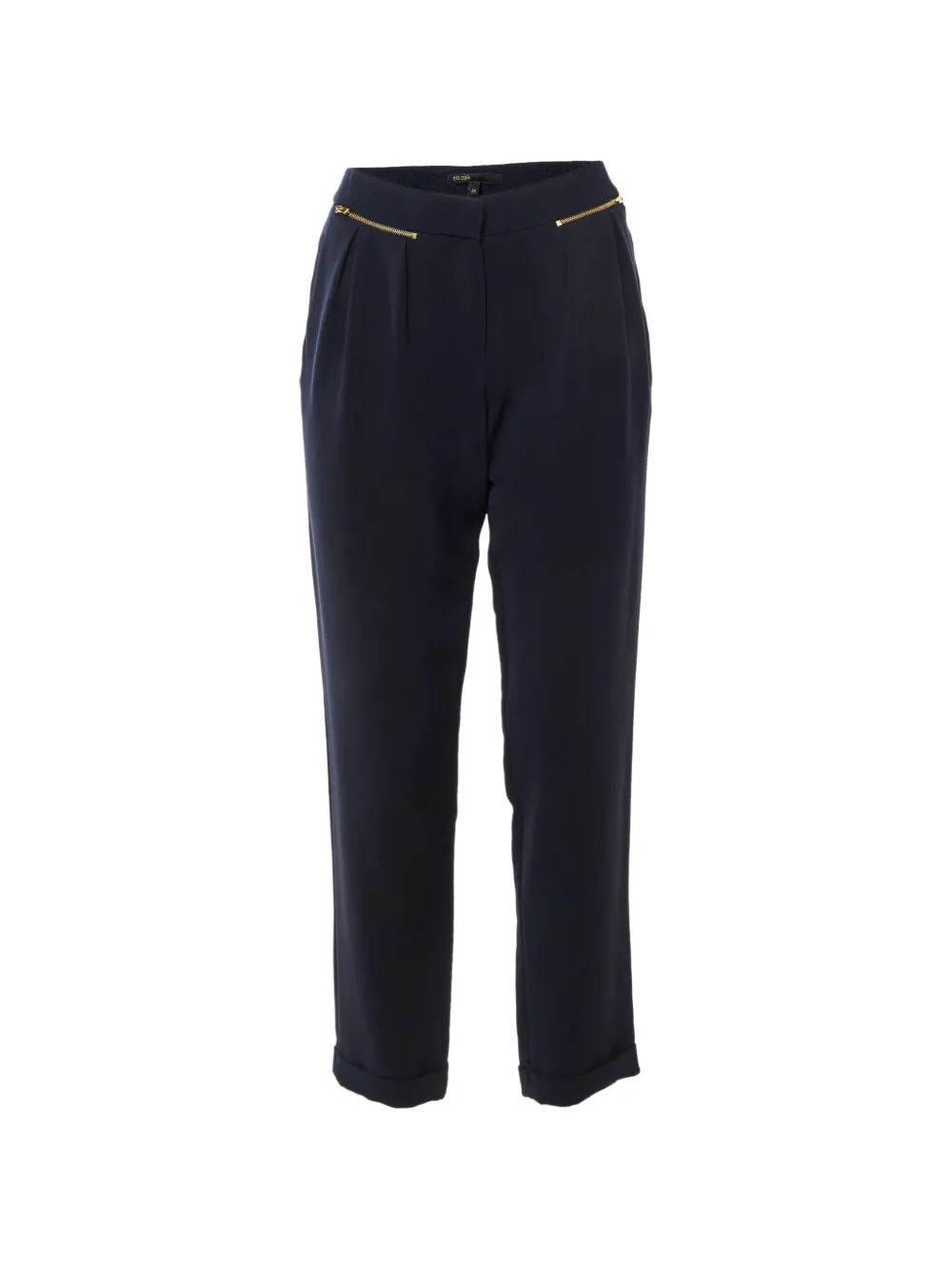 Maje Laurent pleated straight-leg trousers - Blu