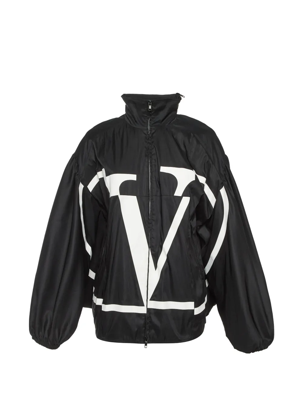 Valentino Garavani Pre-Owned VLogo batwing-sleeve jacket - Schwarz