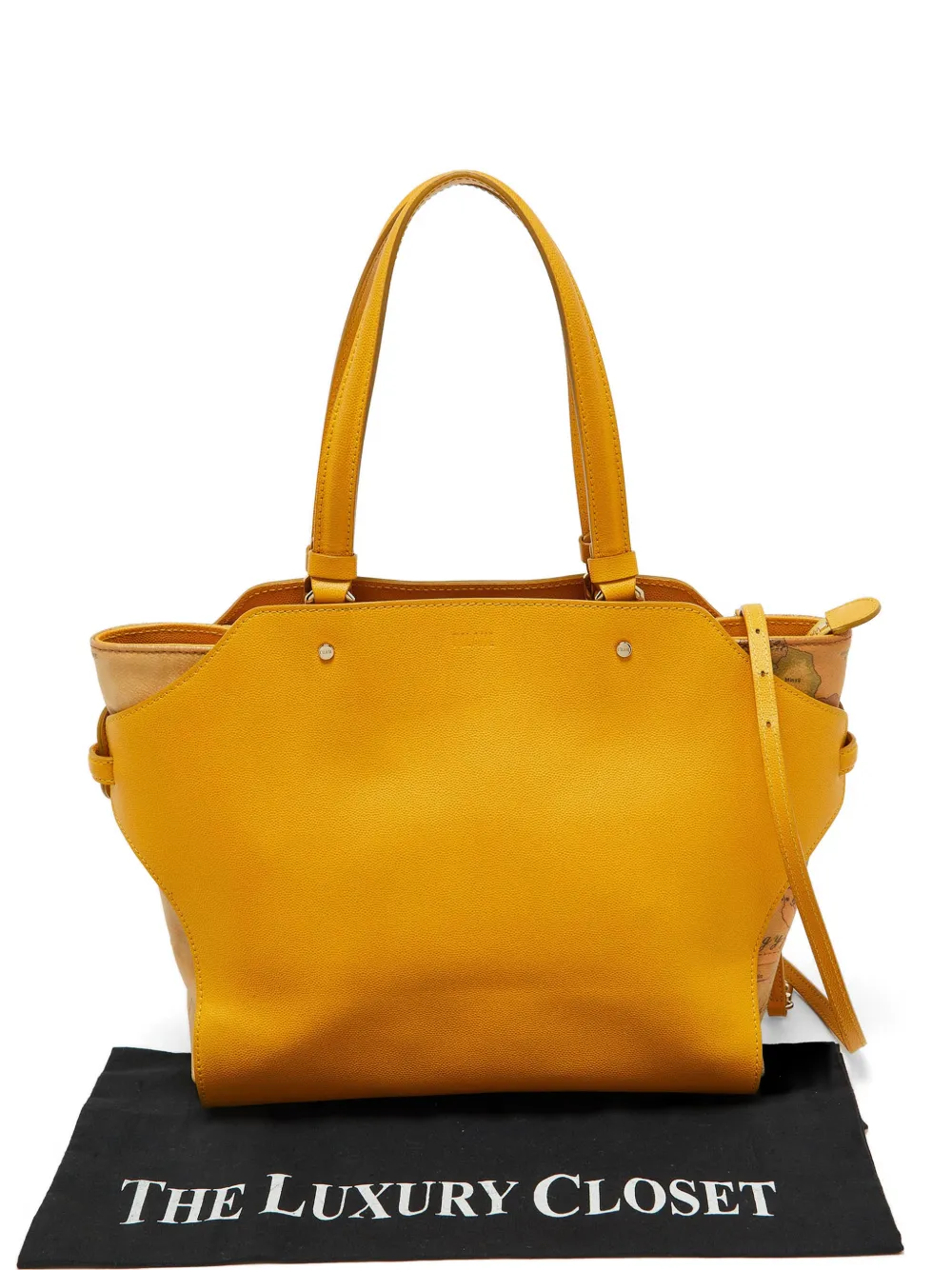 ALVIERO MARTINI 1° CLASSE geo-print tote bag - Giallo