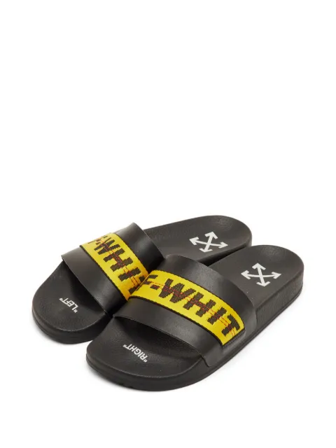 Off-White Pre-Owned Industrial logo slides