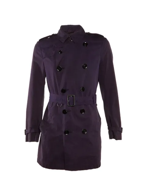 Burberry Pre-Owned double-breasted belted trench coat