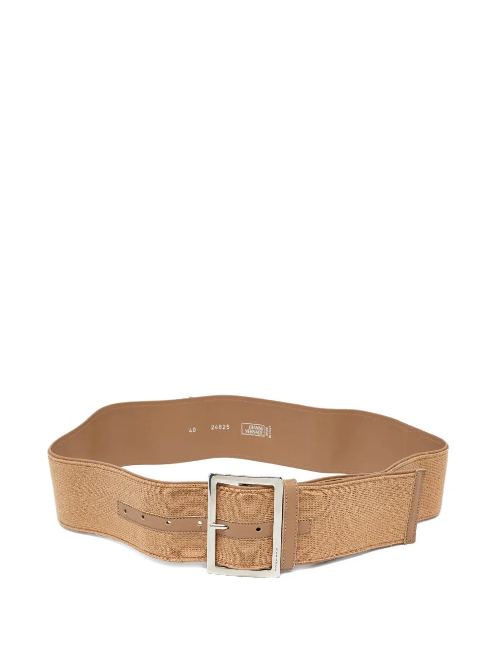 Versace Pre-Owned buckle belt - Toni neutri