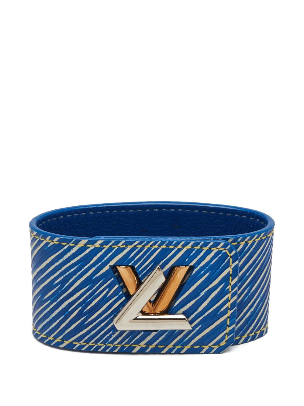Louis Vuitton Pre-Owned Twist It Epi leather bracelet - Blu