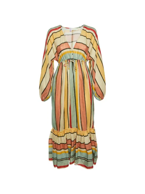 ZIMMERMANN tiered maxi dress