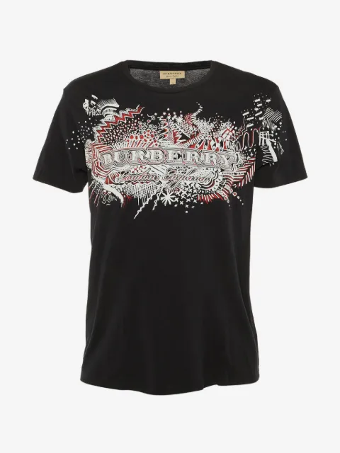 Burberry Pre-Owned T-shirt med grafisk tryk