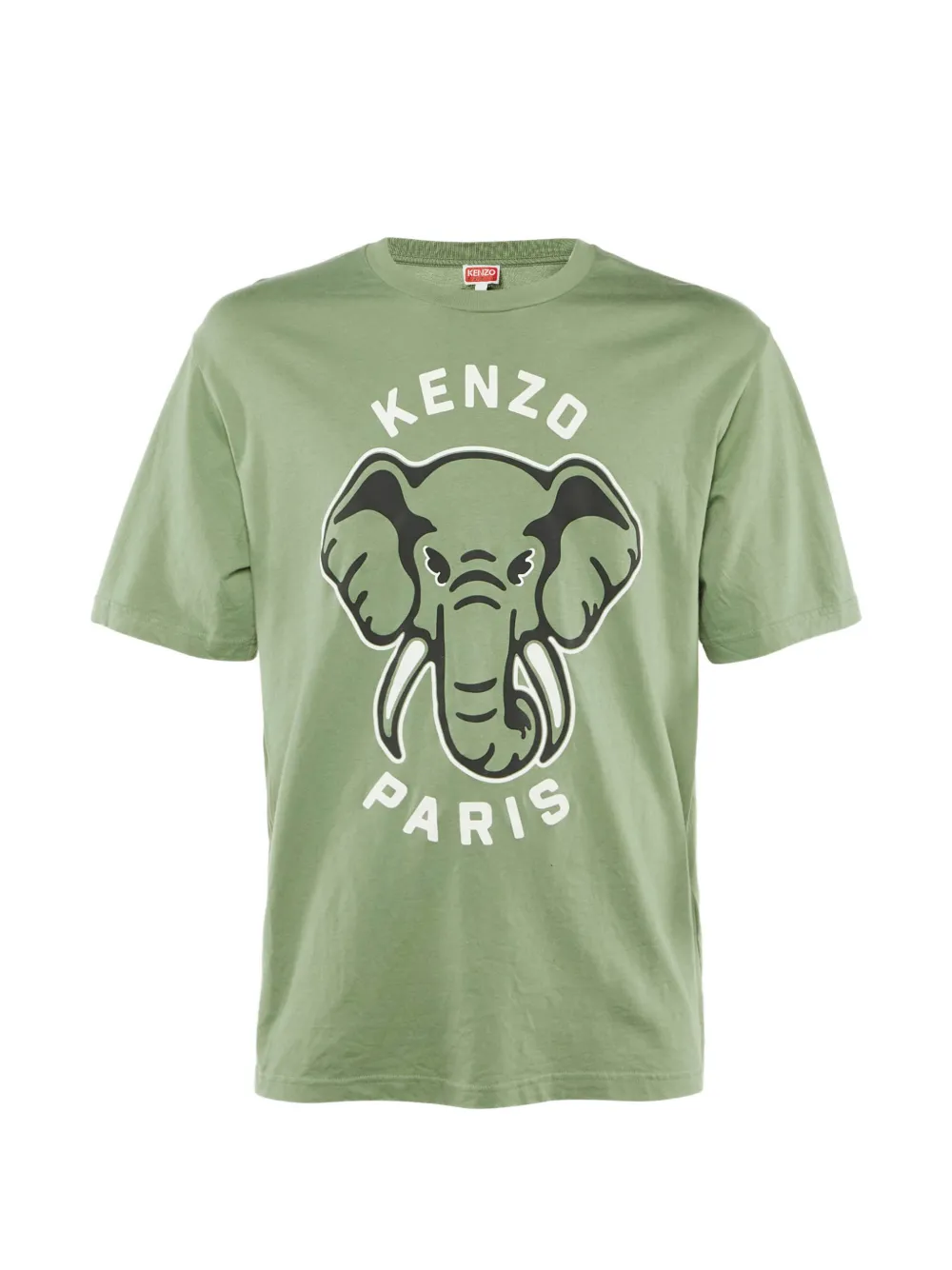 Kenzo Pre-Owned logo-print T-shirt - Verde