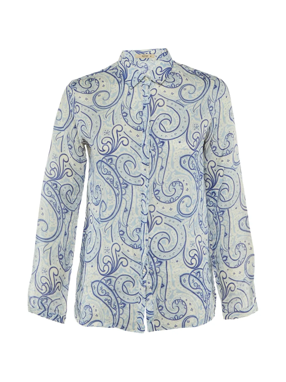 Etro Pre-Owned paisley-print shirt - Bianco