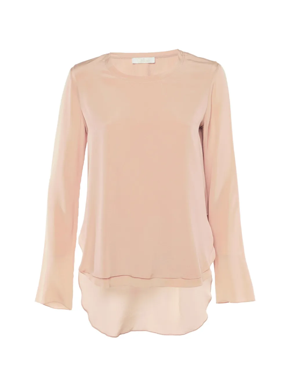 Chloé Pre-Owned layered silk top - Rosa