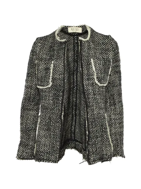 Marni Pre-Owned 2009 knitted patch-pocket jacket