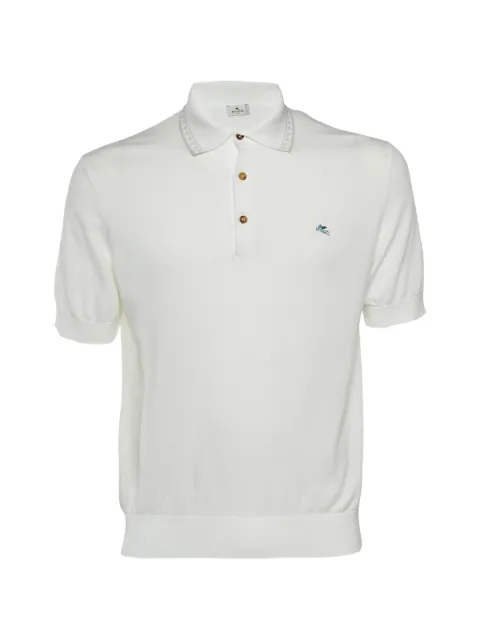 Etro Pre-Owned cotton polo shirt