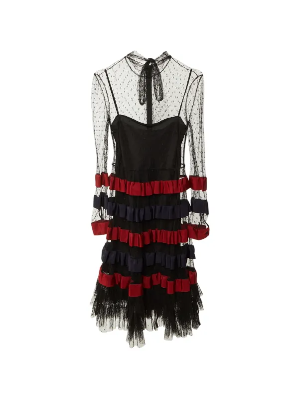 RED VALENTINO ワンピース フリル 黒 38 M 36457541_68416142_600.jpg