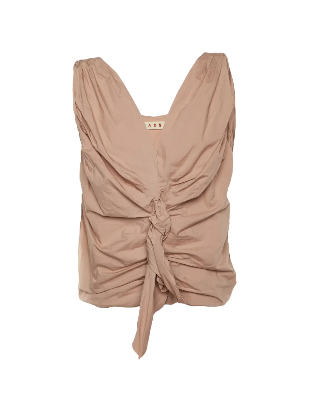 Marni Pre-Owned ruched sleeveless top - Rosa