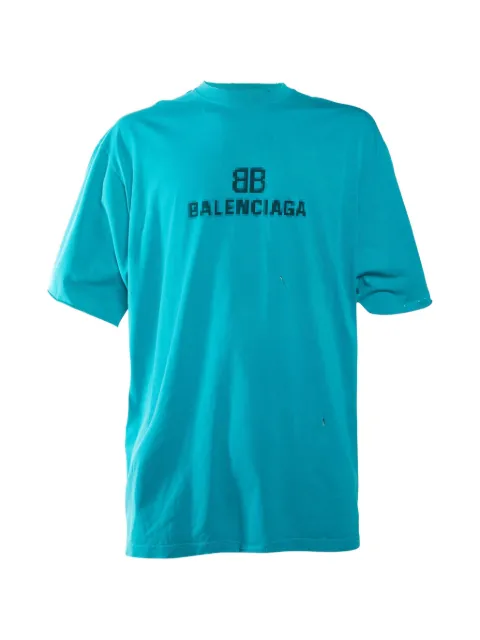 Balenciaga Pre-Owned Unifit logo-print T-shirt