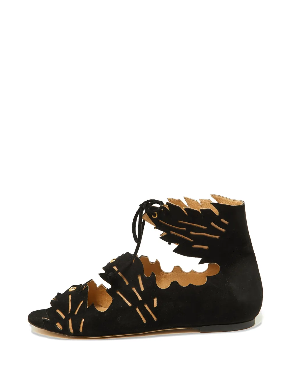 Charlotte Olympia Eve Leaf sandals - Nero