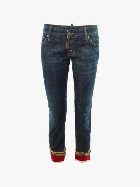 DSQUARED2 distressed panelled jeans