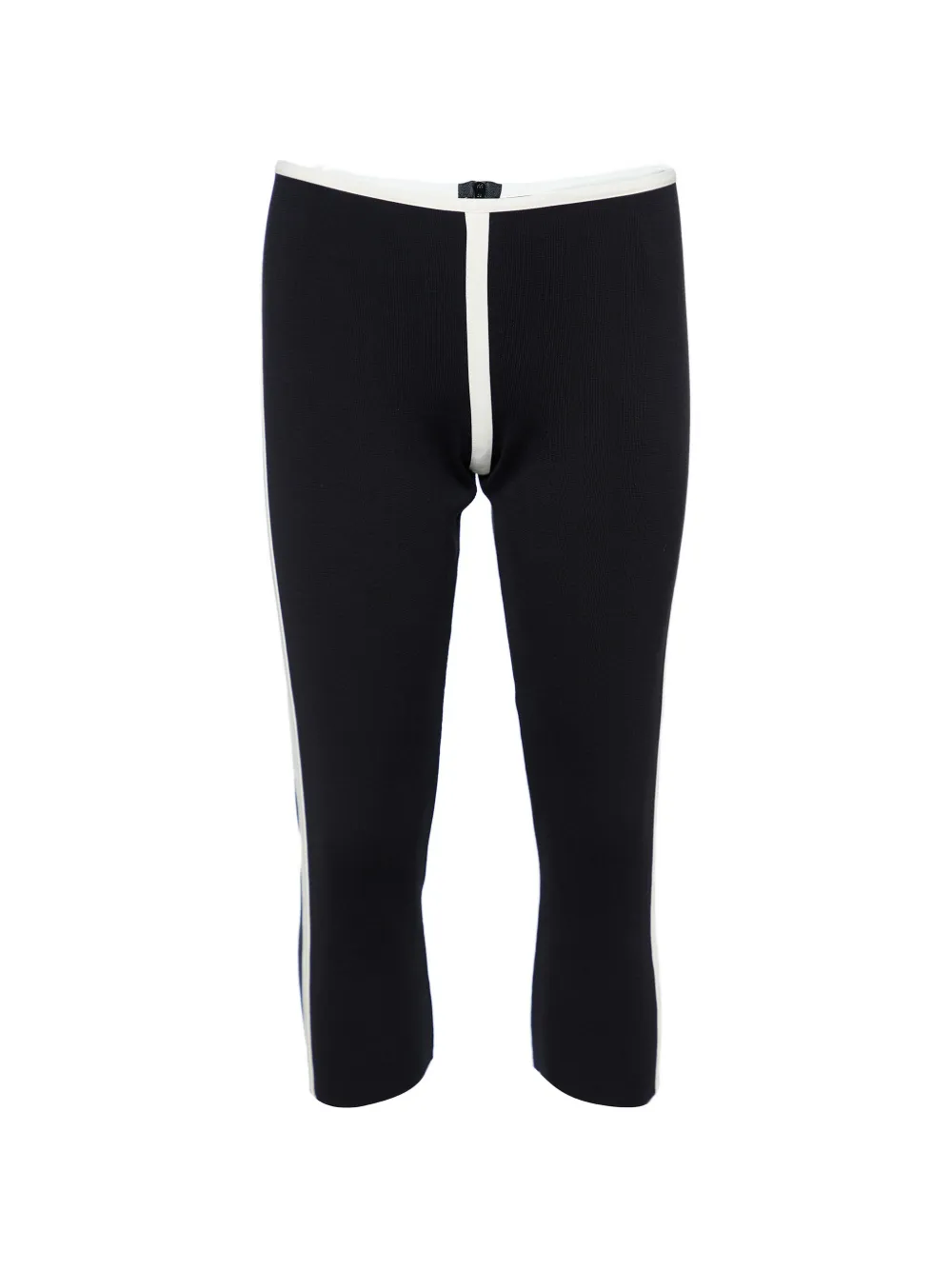 Marni Pre-Owned contrast-trim knit trousers - Nero