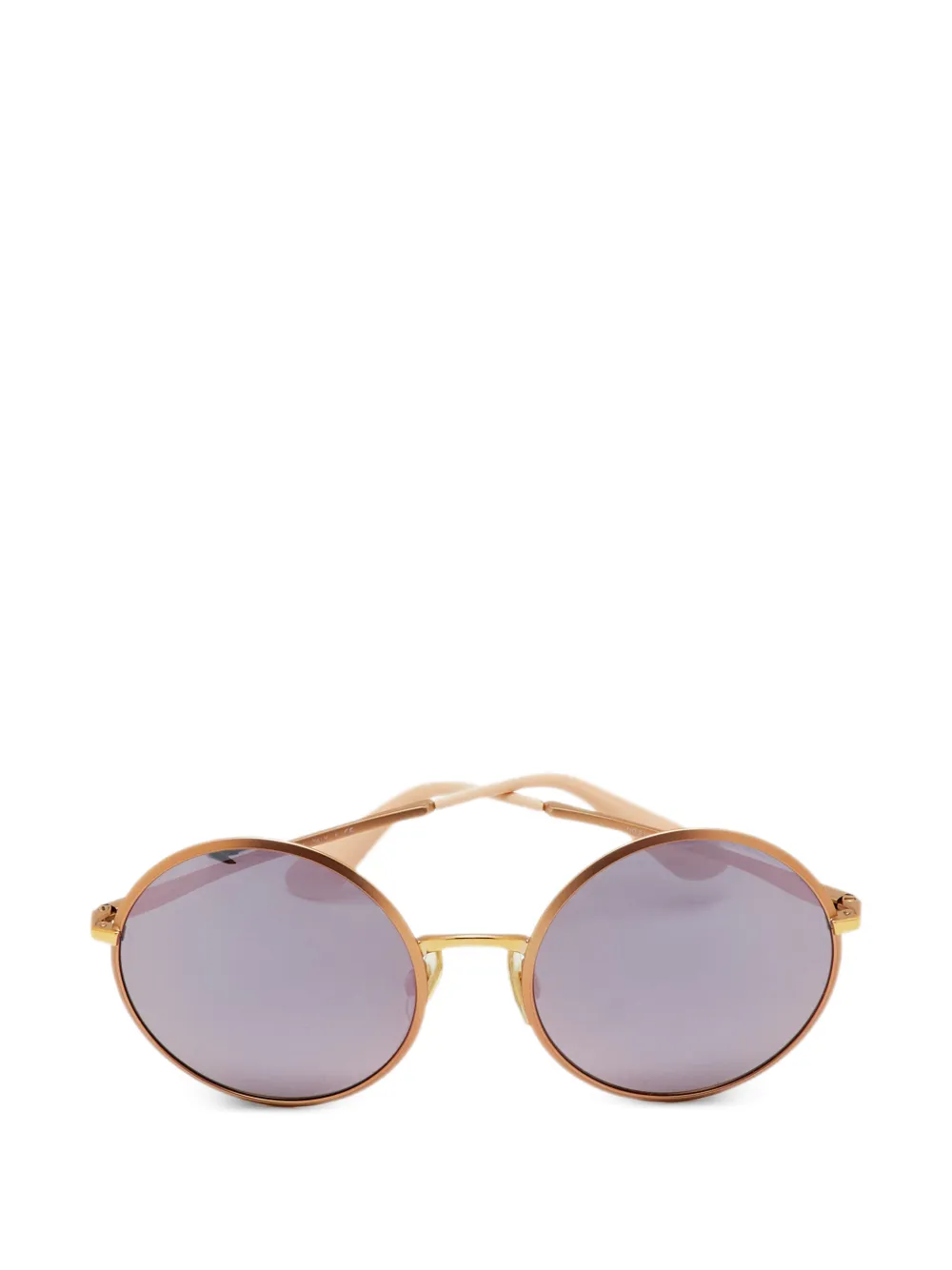 Dolce & Gabbana Pre-Owned DG2155 round sunglasses - Oro