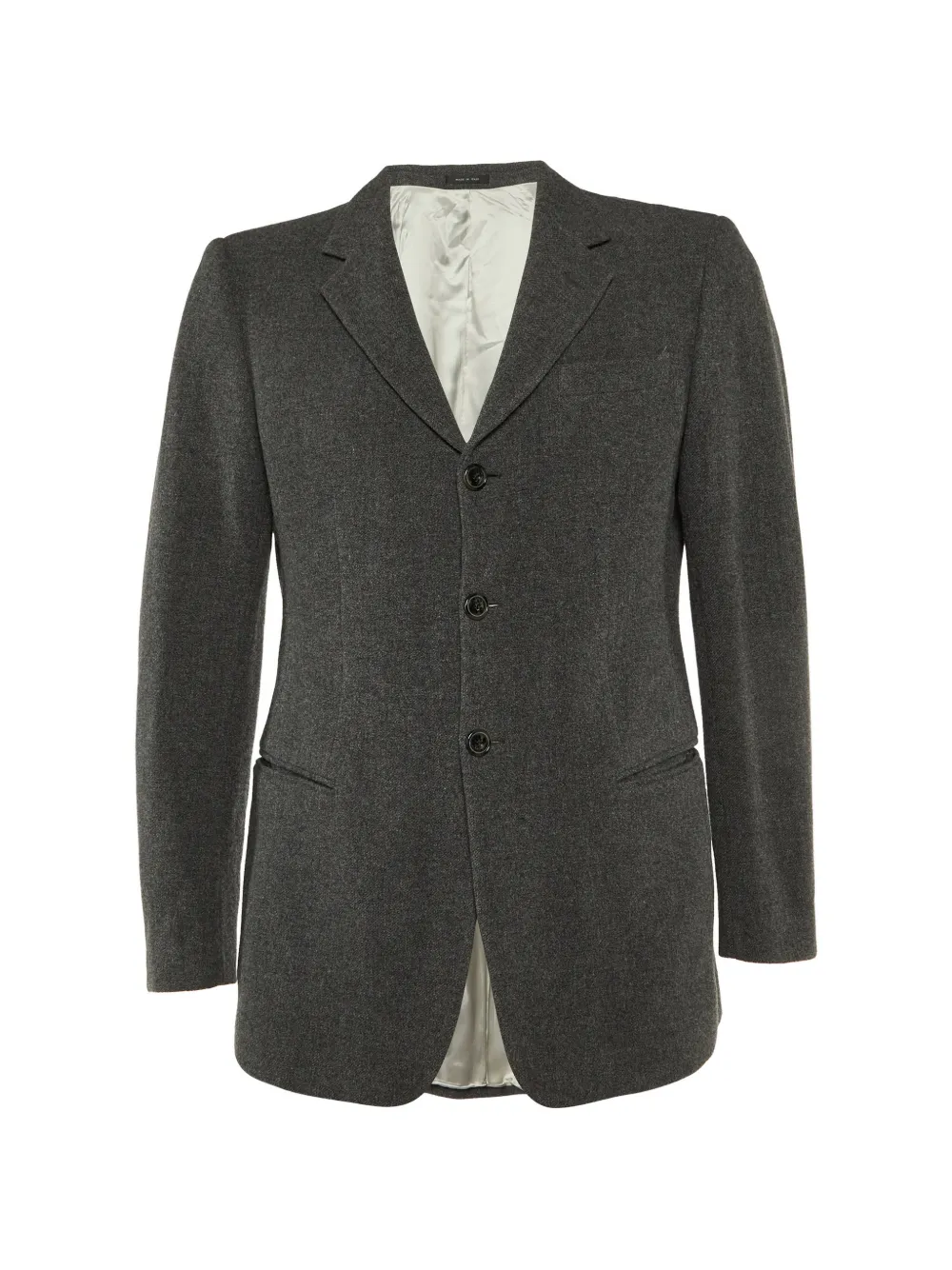 Emporio Armani Pre-Owned pocket single-breasted blazer - Grigio